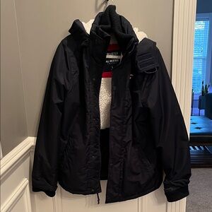 Hollister Men's Navy Performance Jacket